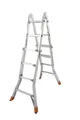 Krause Aluminium-Gelenk-Teleskopleiter MONTO TeleMatic 5 m