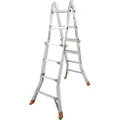 Aluminium-gelenk-teleskopleiter Monto Telematic 5 M Doppelstufenleiter - Krause