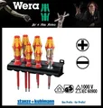 WERA Schraubendrehersatz 160 i/7 7-teilig Schlitz / PH mit Wandhalterung VDE