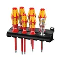 Wera 160 i / 7 Rack Schraubendreher - Satz,VDE-isoliert,Schlitz/Kreuz PH,7tlg.