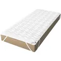 Jekatex Matratzenauflage, Weiß, Textil, 180x200 cm, Oeko-Tex®, Schlafzimmer