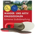 Bergal X-Treme Komfort Premium-Einlegesohle für optimale Polsterung, Dämpfung und Stabilisierung, ultraleichter Laufkomfort bei Extrembelastungen in Sport und bei allen Freizeitaktivitäten, Gr. 43