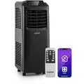 Klarstein Climatiseur Mobile Silencieux, Smart Climatiseur 3 En 1, Mode Nuit, Déshumidificateur, Ventilateur, Mini Climatisation À Faible Conso, Evacuation, Clim Portable, 9000 Btu, Climatiseurs