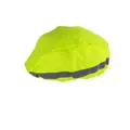 Regenschutz Fahrradhelm Helmüberzug Regen Schutz Helm reflektierend gelb
