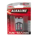 Batterie ANSMANN 1515-0000, E-Block, 6LF22, Alkaline, 9V, RED, 1er Pack