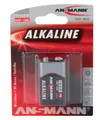 ANSMANN Alkaline "RED" Batterie 9V E-Block