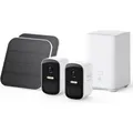eufy 1080p Auflösung, integriertes Solarpanel, inkl. HomeBase S380 Solar 2C Cam (E88313D2)
