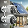 eufy Security eufyCam 2C Set – 2 Überwachungskameras + Solarpanel, HomeKit, 1080