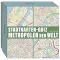 Stadtkarten-Quiz Metropolen der Welt von Johannes Wilkes / Ars Vivendi / Sonstige