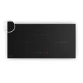 Klarstein Velaire Induktionskochfeld - 80cm, 3-Zonen, 5500W Boost, Touch-Slider, Timer, Kindersicherung, Restwärmeanzeige, Glas, Minimalistisches Design, Kochfeld Induktion