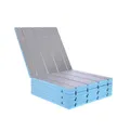 Belvit Fußbodenheizung Platte XPS 500 120×60×2,5 cm – Trockenbau Warmwasser, druckfest, (1-tlg), Systemplatte & Heizrohr, Feuchtraum geeignet, schnelle Reaktionszeit