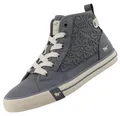 Mustang Damen High Top Sneaker Blau (Jeans)