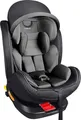 Kindersitz drehbar 360° mit ISOFIX und Liegefunktion mitwachsend I 0-36 kg, 0-12 Jahre, Gruppe 0/1/2/3 I 5-Punkt-Gurt und 3-Punkt-Gurt I Bezug abnehmbar, waschbar I ECE i-Size 129R,Farbe:Schwarz/Grau