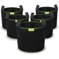 Pflanzsack Tomaten Gemüsepflanzen Set 5 Stück 27L Vliesstoff