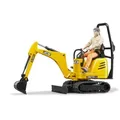 Bruder - JCB Mikrobagger 8010 CTS und Bauarbeiter / Bruder / Spiele (außer Software)