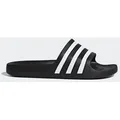 Adidas Adilette Aqua Cblack/Ftwwht/Cblack 47 - Schwarz - 47