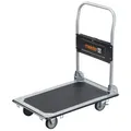 Meister Plattformwagen Bis 150 kg Tragkraft Transporthilfe mit Lenkrollen Paketwagen