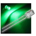 world-trading-net - 25x LED 5mm wasserklar Linse konkav - GRÜN LEDs, Leuchtdiode, bedrahtet, Diode Leuchtend, als Bauteil