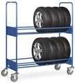 For Demand mtet586 Wagen Transport für Reifen ohne Ladeschale, 250 kg, 1540 mm Länge x 670 mm breite x 1725 mm Höhe