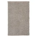 WENKO Badematte ECOLI Badvorleger Badteppich Mischgewebe 3D-Optik Grau 50x80 cm