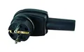 Kopp Schutzkontaktstecker Vollgummi IP44 abgewinkelt schwarz Schraubklemme - 178216009 (VPE: 10 Stück)