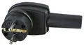 Kopp 178216009 Schutzkontakt-Vollgummi-Winkelstecker