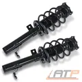 2x STOßDÄMPFER FEDERBEIN KOMPLETT VORNE FÜR FORD FIESTA 5 MAZDA 2 DY BJ 04-08