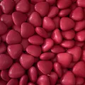 Herzdragees pink 500 g - Gastgeschenk Hochzeit Bonboniere Candy Bar Give Away - Schokoherzen Schokoladenherzen Schokolinsen Herz Schokodragees - Alternative zu Hochzeitsmandeln