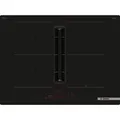 PVQ711H26E Serie 6, Autarkes Kochfeld schwarz, 70 cm, mit integriertem Dunstabzug, Home Connect