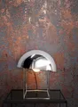Tapete Vliestapete Orange Leicht Glänzend Beton Putz Betontapete Betonoptik Putz