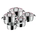 WMF Function 4 Topf-Set 5teilig (760556380), Edelstahl (Edelstahl) (07.6055.6380)