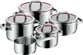 WMF 5er Set Töpfe FUNCTION rot 760556380