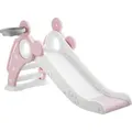 tectake® Kinderrutsche Joy ab 2 Jahren Belastbarkeit 50 kg, 128 x 66,5 x 67,5 cm - Rosa