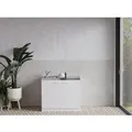 Respekta Miniküche Pantry100 ohne Kühlschrank Weiß