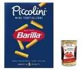 20x Pasta Barilla Mini Tortiglioni, 100% italienisch Nudeln 500 g pack + Italian Gourmet polpa 400g