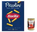 10x Pasta Barilla Mini Tortiglioni, Nudeln 500g+Italian Gourmet Polpa 400g