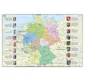 Idena Schreibtischunterlage Deutschlandkarte