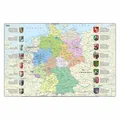 Idena Schreibunterlage Schreibtischauflage Deutschland 58,5 x 38,5 cm