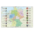 Idena Schreibunterlage Deutschland 58,5x38,5cm