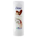 Dove Feuchtigkeitscreme, mit Kokosöl und Mandelmilch, Körperlotion für trockene Haut, 400 ml