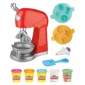 Hasbro Knetform-Set Play-Doh Super Küchenmaschine, mit 5 Farben Knete, Formaufsätze, Schüssel, Schaber rot