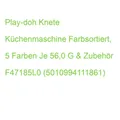 Play-doh Knete Küchenmaschine Farbsortiert, 5 Farben Je 56,0 G & Zubehör F47185L
