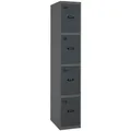 Proregal Spind, Anthrazit, Metall, Rechteckig, 30x180x50 cm, Garderobe, Garderobenschränke, Garderobenschränke