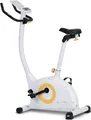 SportPlus COMPACT Heimtrainer Fahrrad, 24 Widerstandsstufen, integrierte Herzfrequenz-Messer & App kompatibel, Hometrainer