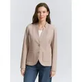 TOM TAILOR Jackenblazer Blazer Slim Fit Blazer mit Ottoman Struktur braun XS (34)