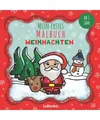Mein erstes Malbuch Weihnachten: Weihnachtsbuch Kinder ab 1 Jahr, Design, Lullan
