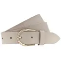 Vanzetti Ledergürtel Dornschließe beige 75