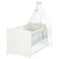 BABYBETT Woodland Buddies 70 x 140 cm weiß