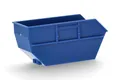 Herpa Zubehör Absetzmulde groß (2 Stück) im Maßstab 1:87, Miniatur Modell, Kunststoff, Farbe: blau