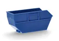 Herpa 054621 Absetzmulde 15m³ für AK16, blau (2 Stück), 1:87 / H0